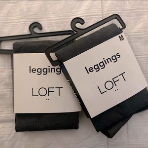 Pair of Loft Charcoal leggings